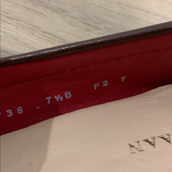 Women’s Cole Haan Dark Brown Loafers with Red Trim - Picture 8 of 8